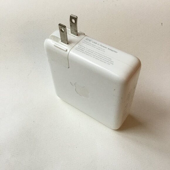 Apple 87W A1719 USB-C Power Adapter Tested and Works - Picture 3 of 7